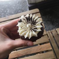 Gf cookies and cream at Croissant D'Or by Veganarchy in Canberra