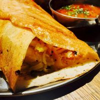 Masala Dosa at Dosa Bar in Tel Aviv