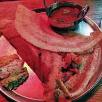 Dosa at Dosa Bar in Tel Aviv