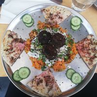 Fritters at Dosa Bar in Tel Aviv