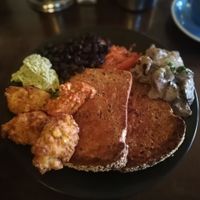 Vegan breakfast at Beach Babylon in Wellington