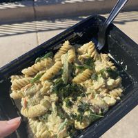 Truffle pasta at EVE in Encinitas