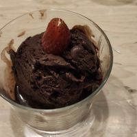 Helado vegano at Basico Food & Juice in Mexico City