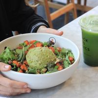 Bowl Tex - Mex (vegan option)  at Basico Food & Juice in Mexico City