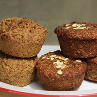 delicious healthy and vegan bakery.  at Basico Food & Juice in Mexico City