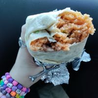 Huge ass pollo burrito! at Taqueria La Venganza in Oakland