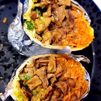 Carne asada burrito at Taqueria La Venganza in Oakland