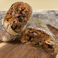 Carne Asada Burrito! ❤️  at Taqueria La Venganza in Oakland
