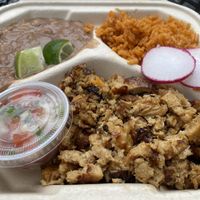 Pollo plate   at Taqueria La Venganza in Oakland