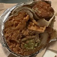 Pollo burrito  at Taqueria La Venganza in Oakland