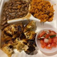 Pollo plate (comes with corn tortillas)  at Taqueria La Venganza in Oakland