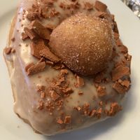 Maple bacon donut  at Taqueria La Venganza in Oakland