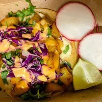 Sweet potato taco #Veganuary at Taqueria La Venganza in Oakland