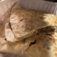 Quesadilla de champiñones   at Taqueria La Venganza in Oakland