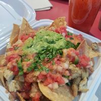 Nachos at Taqueria La Venganza in Oakland