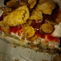 Breakfast cake at Taqueria La Venganza in Oakland