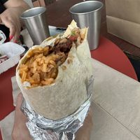 Beat chorizo burrito   at Taqueria La Venganza in Oakland