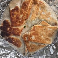 Crunch wrap   at Taqueria La Venganza in Oakland