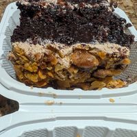 Chocolate coffee cornflakes at Taqueria La Venganza in Oakland