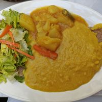 alich-ater (split peas) at New Eritrea in San Francisco