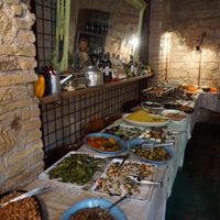 Great buffet at Orto in Rome