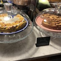 Desserts  at Carduccio in Florence