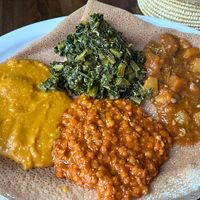 Vegan Tasting for one (Gomen, Dinich Wat, Shiro and Timtumo) at Teff in Stamford