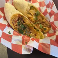 Beyond Cheeseburger Burrito  at HANDHELDZ in Bethlehem