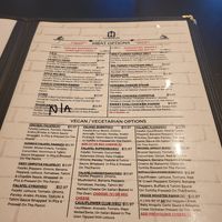 Menu at HANDHELDZ in Bethlehem