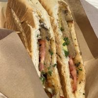 Vegan sweet chili chick’n Panini  at HANDHELDZ in Bethlehem