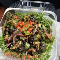 Brussel sprout salad at HANDHELDZ in Bethlehem