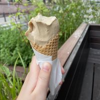 Kawa Latte flavor  at Vegestacja in Warsaw