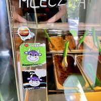 Happy Cow stickers  at Vegestacja in Warsaw