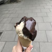 PB & Belgian chocolate  at Vegestacja in Warsaw