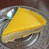 Mango tart at LN Fortunate Coffee 幸福咖啡 - Kwai Hing in New Territories