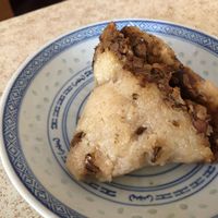 Mushroom Rice Dumplings at LN Fortunate Coffee 幸福咖啡 - Kwai Hing in New Territories