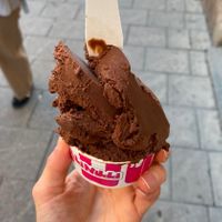 Dark chocolate sorbet  at StikkiNikki - Gotgatan in Stockholm