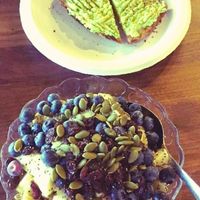 avocado toast was delicious here at Karma Juice Bar and Eatery in St Petersburg