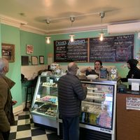 Berben & Wolff, counter at Berben & Wolff's in Albany