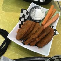 Buffalo wings at Berben & Wolff's in Albany