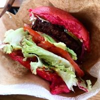 Ampelmännchen Burger  at Tofu Tussis in Berlin