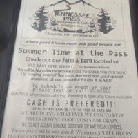 Menu at Tennessee Pass Cafe in Leadville
