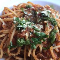 Spaghetti Bolognese at Janine Loves Sunday in Paris