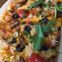Such good pizza  at Janine Loves Sunday in Paris