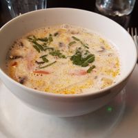 Thai soup at Janine Loves Sunday in Paris