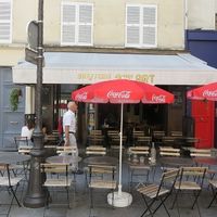 terrace Brasserie 2eme Art, Paris  at Janine Loves Sunday in Paris