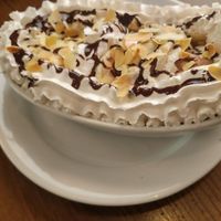best dessert in the world, banana split! at Janine Loves Sunday in Paris