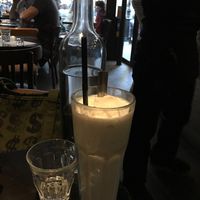 Vanilla milkshake at Janine Loves Sunday in Paris