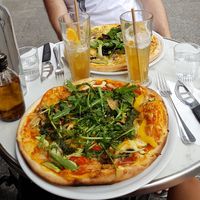Pizza at Janine Loves Sunday in Paris
