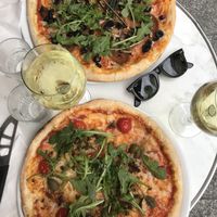 Vegan pizzas!  at Janine Loves Sunday in Paris